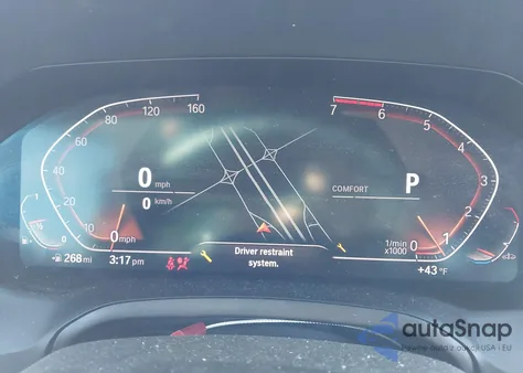 2021 BMW 330I z USA, uszkodzony, nr VIN 3MW5R1J03M8B67798